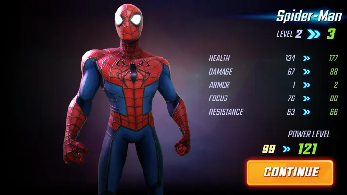 MARVEL Strike Force android App screenshot 4